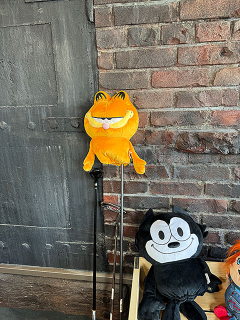 ガーフィールド ゴルフクラブ ヘッドカバー ぬいぐるみの通販・販売