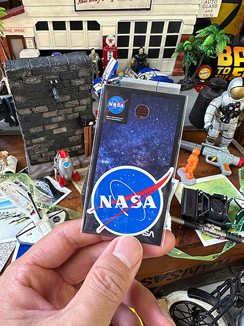 NASA オフィシャルステッカー （ミートボールロゴ/Sサイズ）の通販