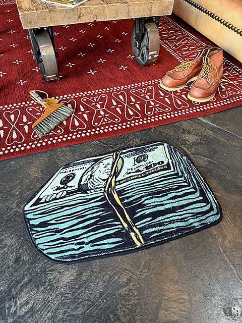 ドサッと100ドル紙幣の札束 ルームマットの通販・販売 | アメリカ雑貨