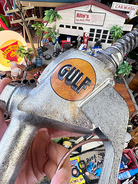 ガスポンプ ノズル オブジェ （ガルフ）の通販・販売 | アメリカ雑貨の