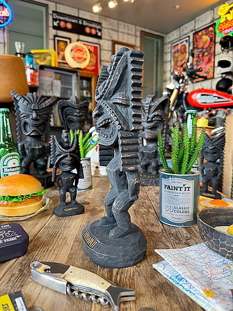 ハパウッド ハワイアン ティキ Lサイズ （ウィナー/勝利の神）の通販