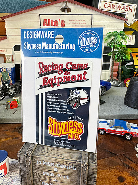 シャイネス オフィシャル ステッカー （Racing Vams & Eqipment）の