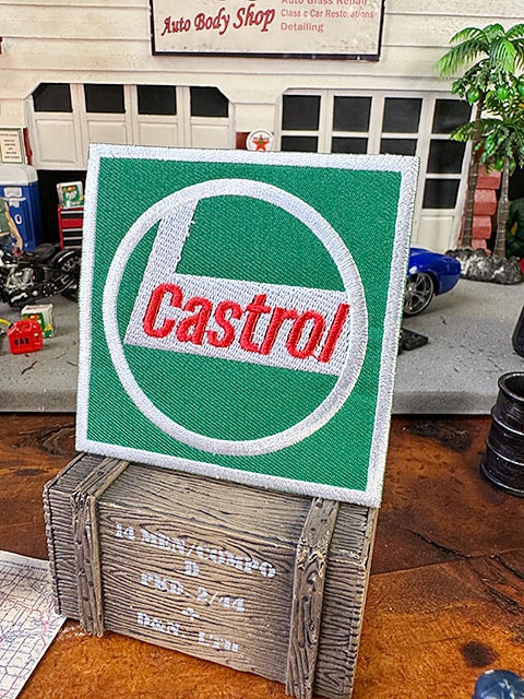 カストロール ワッペン （スクエア）の通販・販売 | アメリカ雑貨の 