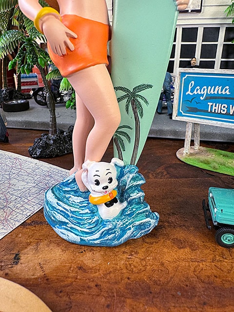 ベティ置物 貴重 ベティ・ブープ 陶器 人形 BETTY BOOP XZ 3503 - メルカリ