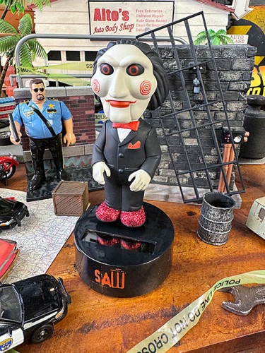 NECA　ホラー映画　SAW　ソウ　ビリー　ボディノッカー　ジグソウ|ホラー映画/モンスター/怪物|もはや店長すら迷子になるアメ雑ジャングル