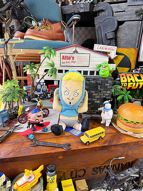 ビーバス・アンド・バットヘッド ぬいぐるみタトゥー2個セット BEAMS