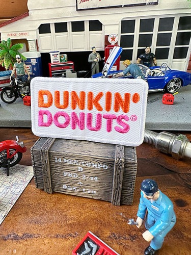 ダンキン　ドーナツ　ワッペン　（ロゴ）|カンパニー|ワッペン