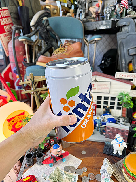 ファンタ オレンジ 缶バンク 貯金箱の通販・販売 | アメリカ雑貨の