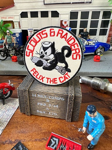 フィリックス　ミリタリーワッペン　（SCOUTS　&　RAIDERS）|フィリックス|ワッペン