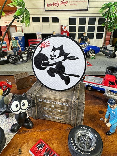 フィリックス　ミリタリーワッペン　（爆弾運び）|フィリックス|ワッペン