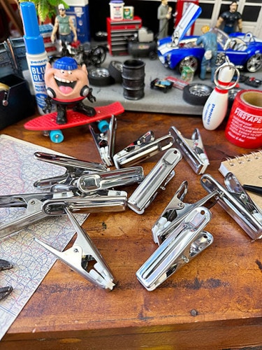 ステンレスピンチ　12個入り　洗濯ばさみ　（滑り止め付きタイプ）|文房具/ボールペン/フォトフレーム|もはや店長すら迷子になるアメ雑ジャングル