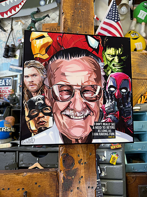 マーベル スタン・リー ポップアートフレーム アベンジャーズの通販 