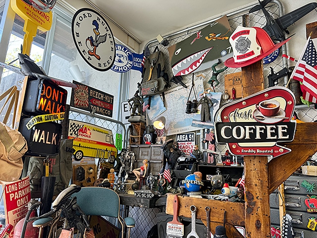 hunter13_大型　ＵＣＣ　電気看板　店舗什器　　コーヒー　喫茶店 店頭用 UCC COFFEE 両面 電飾看板/喫茶店 レトロ喫茶 コーヒー