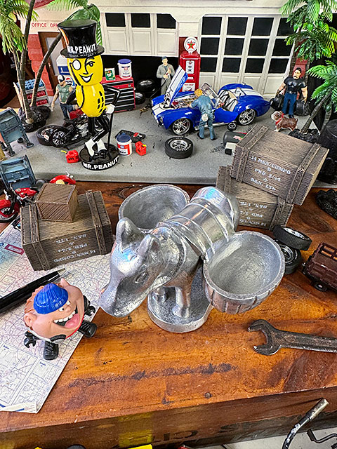 ドンキー＆バスケット （シルバー） ロバ 小物トレイの通販・販売