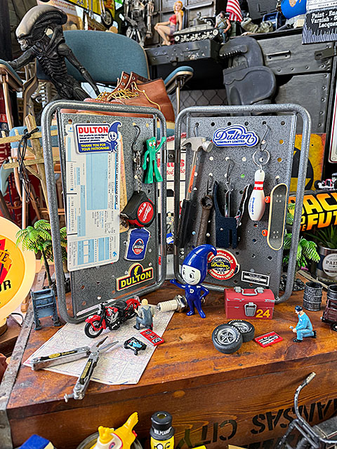 ダルトン ミニペグボード 2枚セット （ハンマートーングレー）の通販