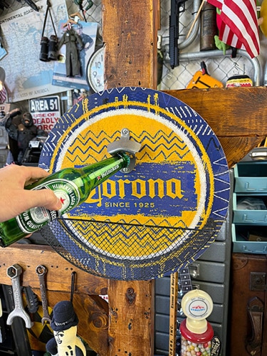 コロナビール　ビックサイズ　バンク　アメリカ雑貨 コロナビール ビックサイズ コインバンク アメリカ雑貨