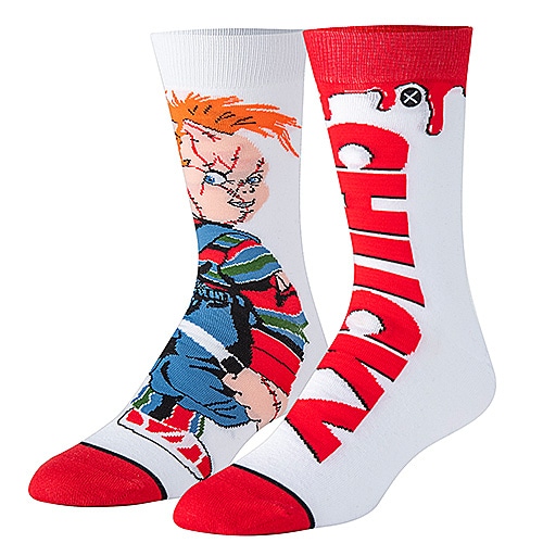 ODD SOX　映画　チャイルドプレイ　チャッキー　ソックス　（CHUCKYS REVENGE）　靴下　8-12（26〜30cm）　オッドソックス|映画関連グッズ|もはや店長すら迷子になるアメ雑ジャン