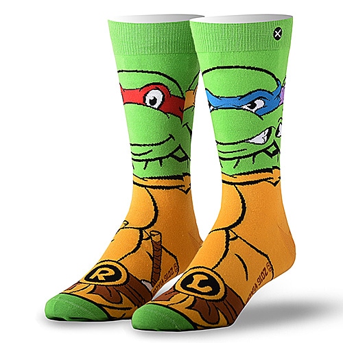 ODD SOX　ミュータント　タートルズ　ソックス　（RETRO TURTLES）　靴下　8-12（26〜30cm）　オッドソックス|アメコミ/マーベル/DCコミックス|もはや店長すら迷子になるアメ雑