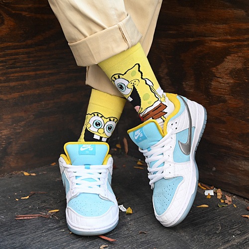 ODD SOX スポンジボブ ソックス （SMILEPANTS） 靴下 8-12（26