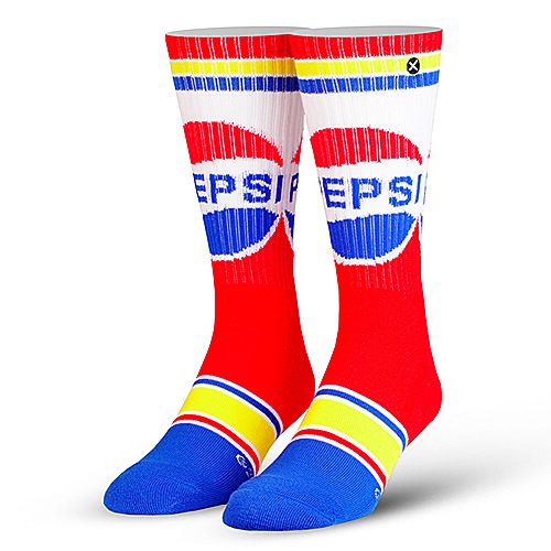 ODD SOX　ペプシ　ソックス　（RETRO）　靴下　6-13（24〜31cm）　オッドソックス|ドリンク系カンパニーグッズ|カンパニーグッズ