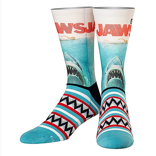 ODD SOX　映画　ジョーズ　ソックス　（MOVIE POSTER）　靴下　8-12（26〜30cm）　オッドソックス|映画関連グッズ|もはや店長すら迷子になるアメ雑ジャングル