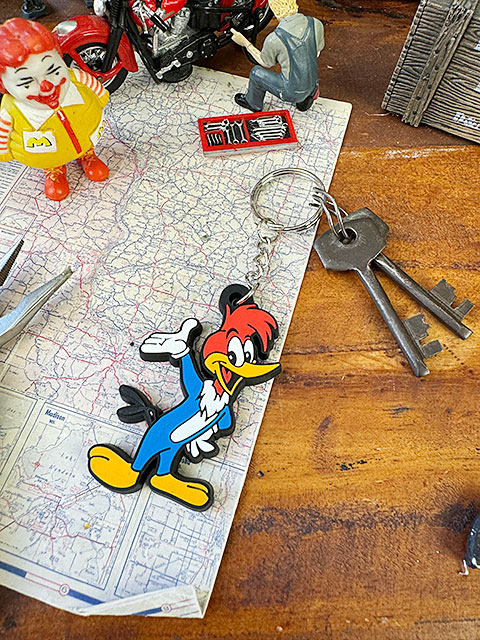 ウッディ・ウッドペッカー ラバーキーホルダーの通販・販売 | アメリカ
