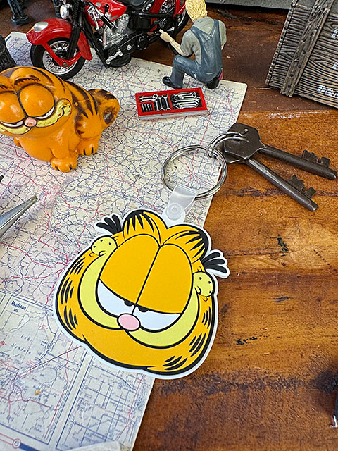 アメリカ雑貨　キーホルダー キーホルダー サドルキータグ ノベルティ 車の鍵 紛失防止 USA