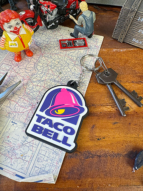 タコベル ラバーキーホルダー タコスの通販・販売 | アメリカ雑貨の