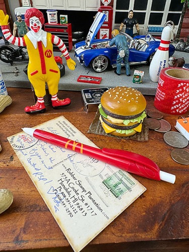 マクドナルド　オフィシャル　ノック式　ボールペン　リサイクルABS|文房具/ボールペン/フォトフレーム|もはや店長すら迷子になるアメ雑ジャングル