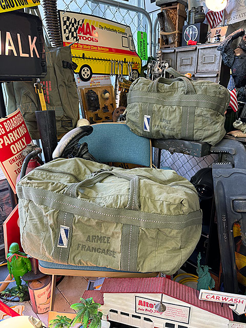 パラシュートバッグ 大小2個セット （オリーブ） ミリタリー ボストン