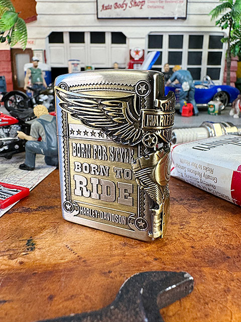 ハーレーダビッドソン ゴージャス仕様 ジッポーライター （Vツイン 