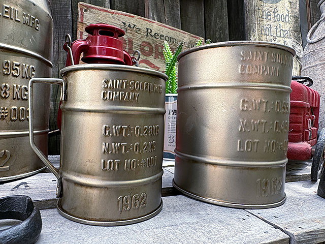 ドラム缶 マグポット （大小2個セット）の通販・販売 | アメリカ雑貨の