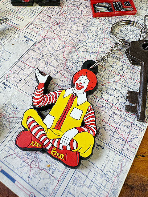FDマクドナルドキャラクター ストラップ マクドナルド】PlayStation キャラクターストラップセット