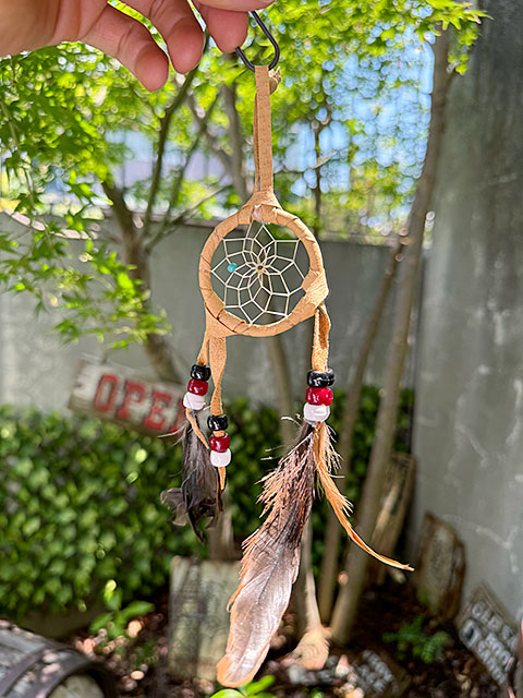 ネイティブアメリカン ナバホ族が手掛けた本物 ドリームキャッチャー