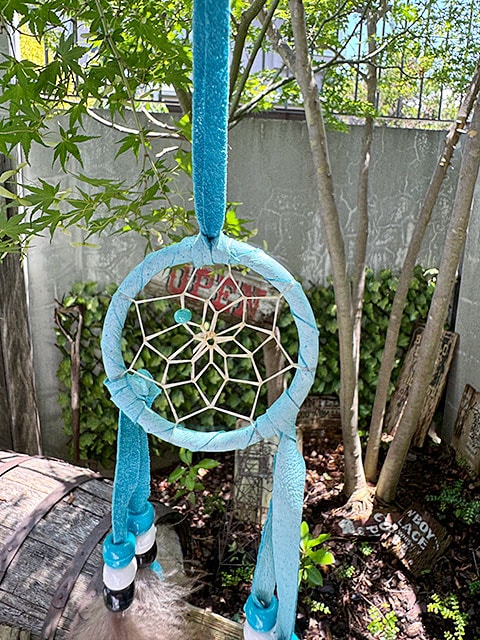 ネイティブアメリカン ナバホ族が手掛けた本物 ドリームキャッチャー