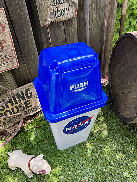 NASA オフィシャル ダストビン 20Lサイズ ゴミ箱の通販・販売