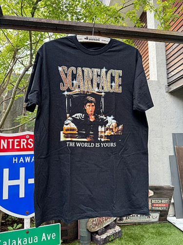 映画　スカーフェイス　オフィシャル　Tシャツ　トニー・モンタナ|映画関連グッズ|もはや店長すら迷子になるアメ雑ジャングル