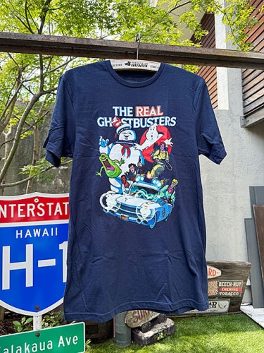 映画　ゴーストバスターズ　オフィシャル　Tシャツ　（キャラクター全員集合）|映画関連グッズ|もはや店長すら迷子になるアメ雑ジャングル
