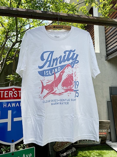 映画　ジョーズ　オフィシャル　Tシャツ　アミティアイランド|映画関連グッズ|もはや店長すら迷子になるアメ雑ジャングル