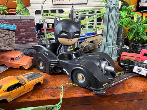 ファンコポップ　ウォルマート限定　映画　バットマン　＆　バットモービル　ボビングヘッド　フィギュア　　FUNKO POP!　ティム・バートン監督|映画関連グッズ|もはや店長すら迷子になるアメ雑ジャング