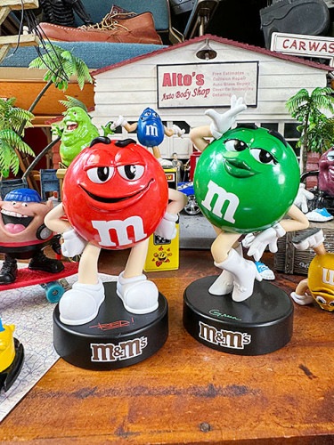 m&m's　ダイキャストメタルフィギュア　（2体セット）　レッド/グリーン　Jada|お菓子＆シリアル系カンパニーグッズ|カンパニーグッズ