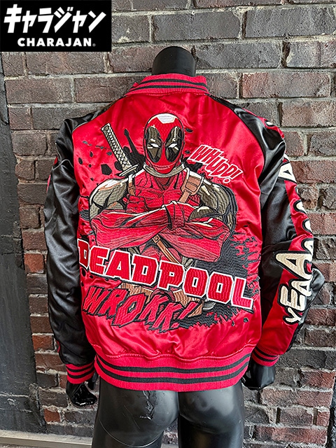 マーベル デッドプール スカジャン Lサイズのみの展開 ユニセックス