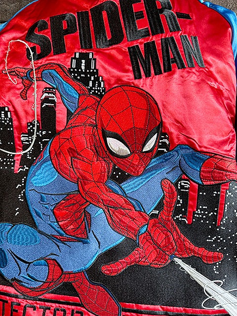drug store's スカジャン スパイダーマン drug store's スカジャン スパイダーマン - メルカリ