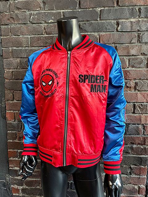 マーベル スパイダーマン スカジャン Lサイズのみの展開 ユニセックス