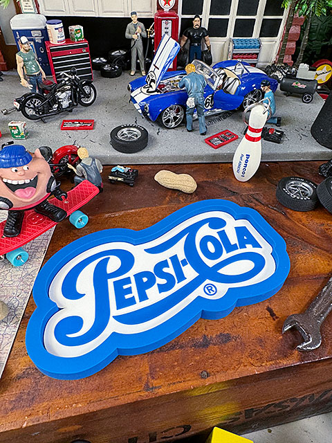 昭和レトロ　MGS　PEPSI　ペプシ　ペプシコーラ　ブリキ　トレー　トレイ 昭和レトロ MGS PEPSI ペプシ ペプシコーラ ブリキ トレー