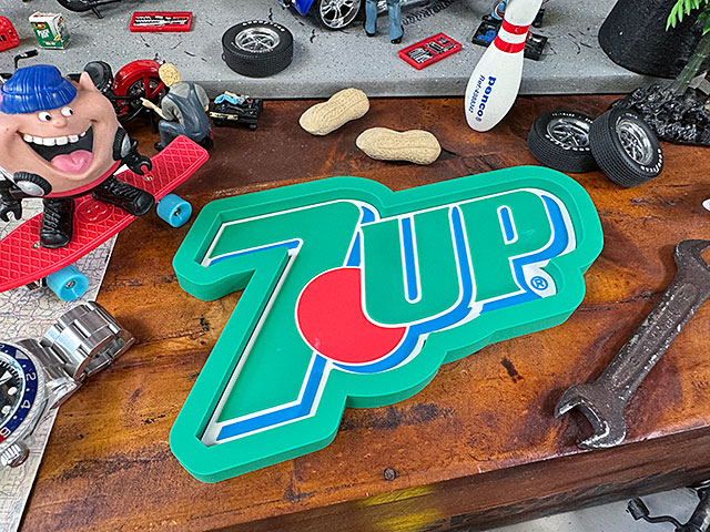 7UP セブンアップ ラバートレイ （ロゴ）の通販・販売 | アメリカ雑貨