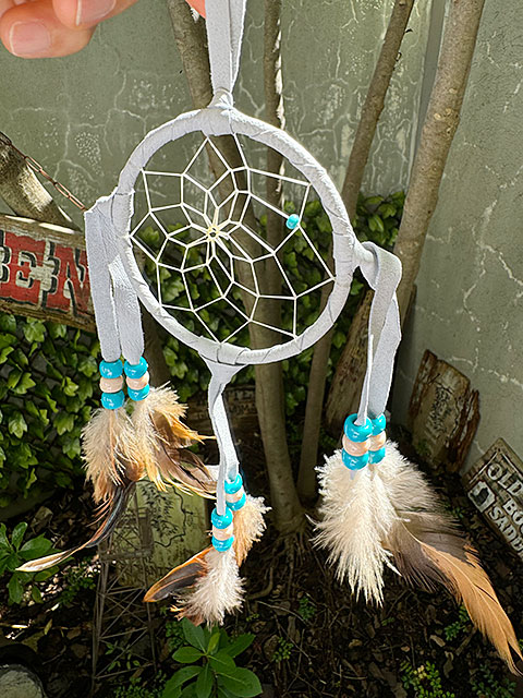 ネイティブアメリカン ナバホ族が手掛けた本物 ドリームキャッチャー