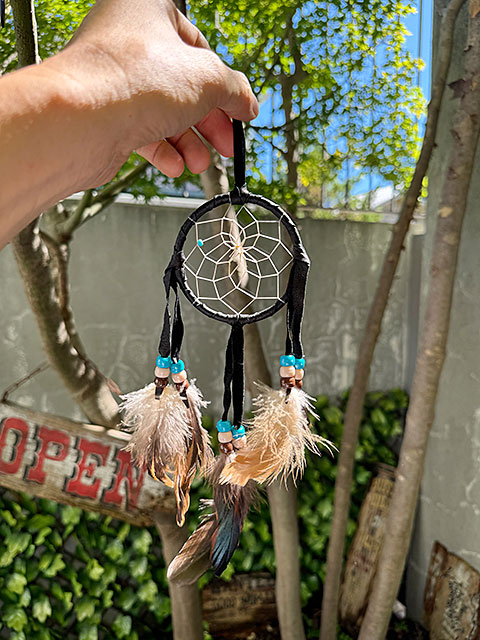 貴重BIG！70's〜ネイティブアメリカン ドリームキャッチャー USAナバホ