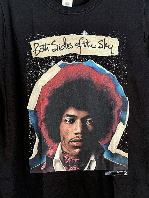 ジミーヘンドリックスの公式オフィシャルTシャツ ジミ・ヘンドリックス ジミヘン オフィシャル Tシャツ (BOTH
