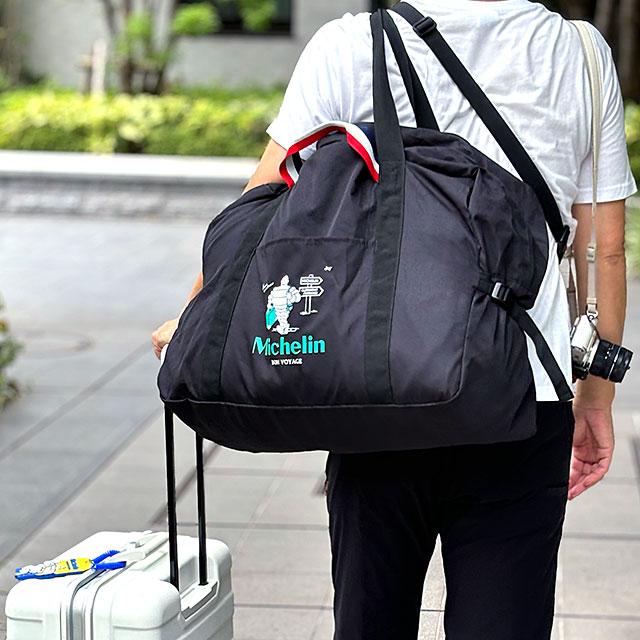 ミシュラン パッカブル ボストンバッグ 45L Lサイズ 折り畳みボストン